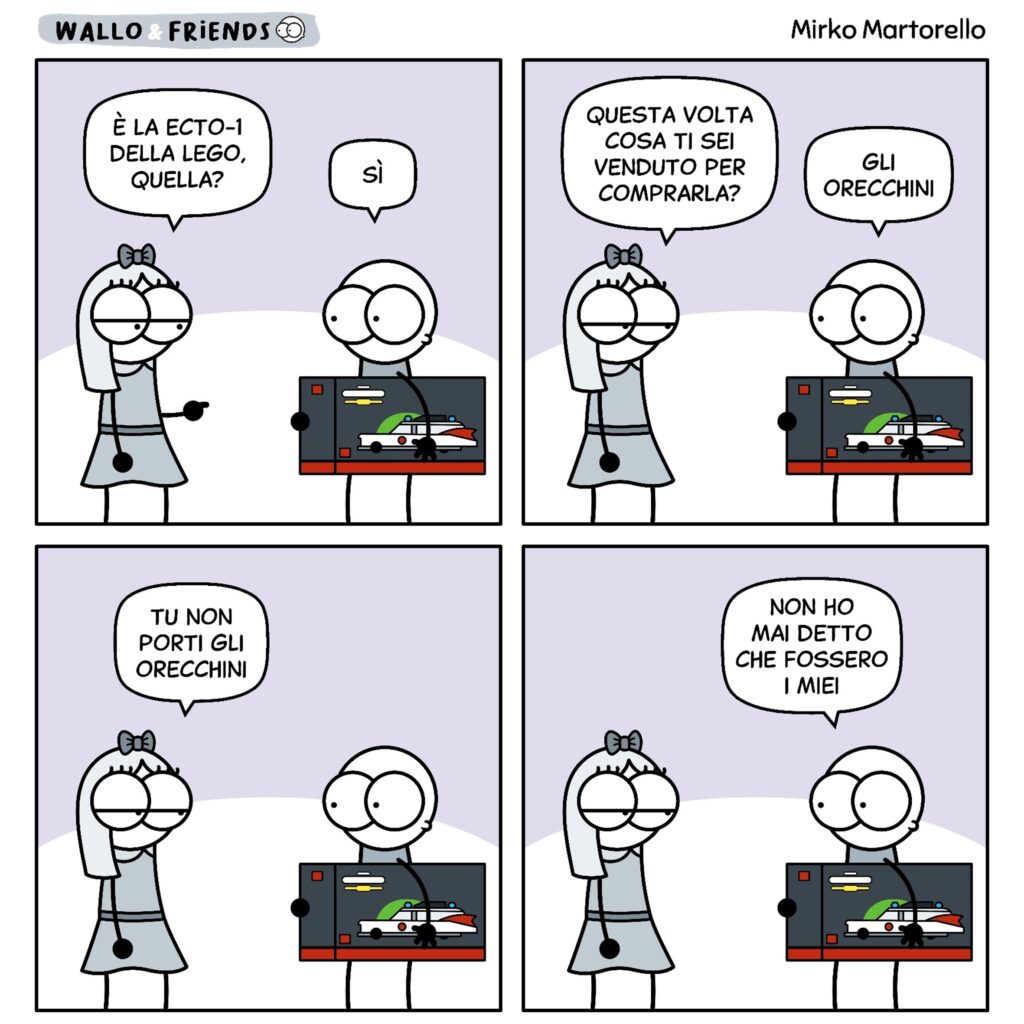 Vignetta Wallo and Friends - Regala una vignetta personalizzata