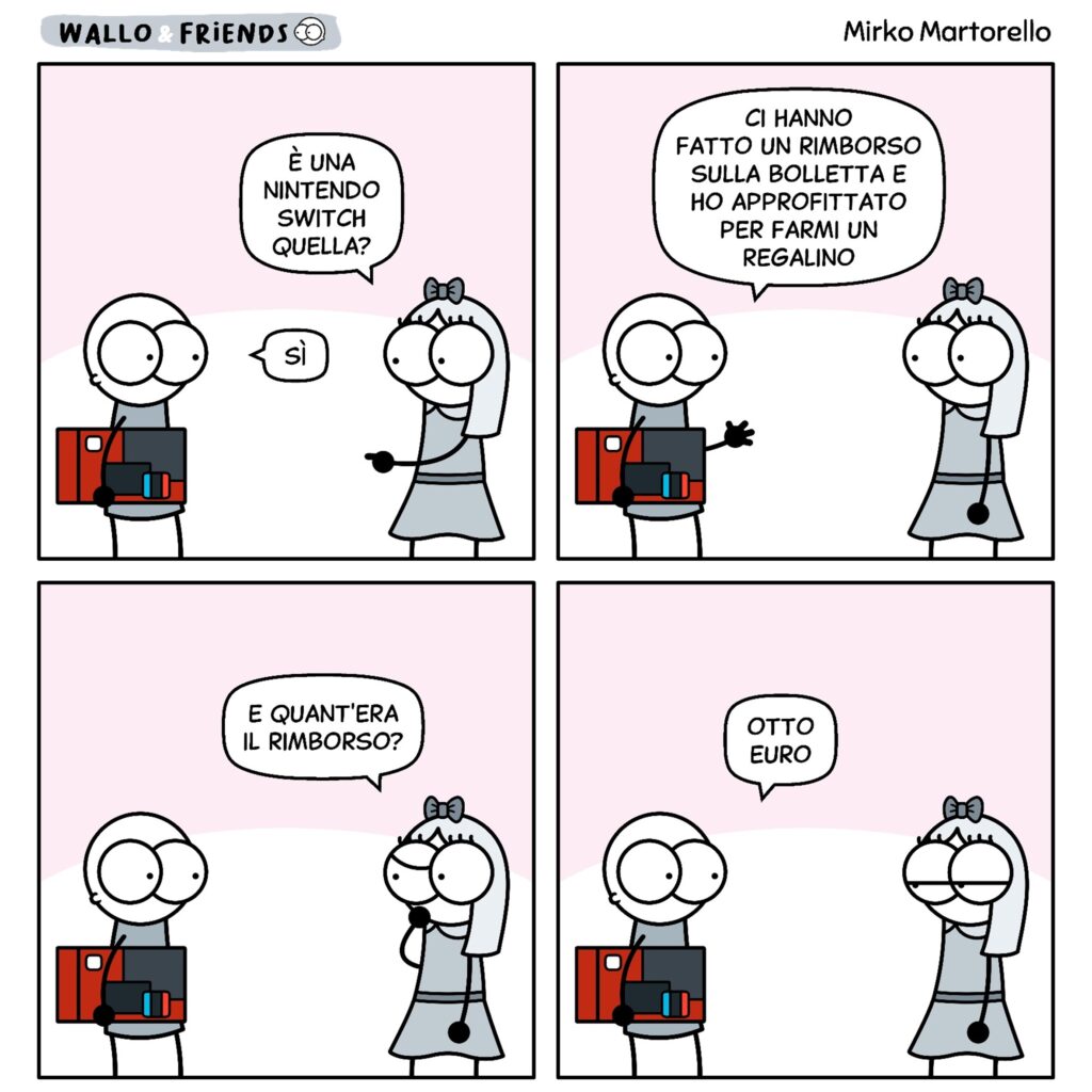 Vignetta Wallo and Friends - Vignetta di marketing per il business